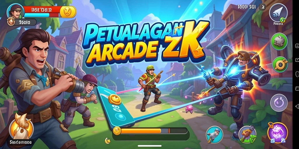 Gameplay mendebarkan 365ZK dengan tantangan yang seru.