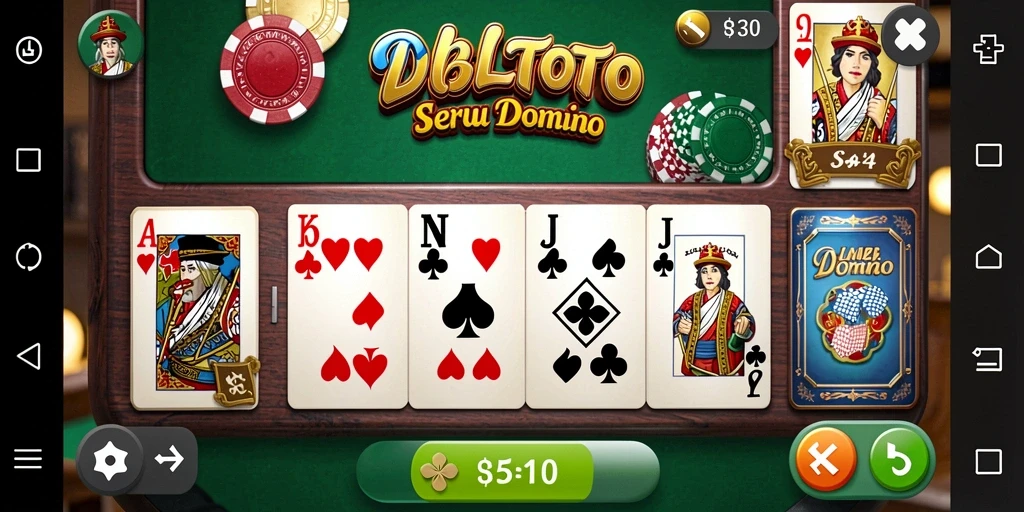 Tampilan gameplay DBLTOTO yang seru dan interaktif.