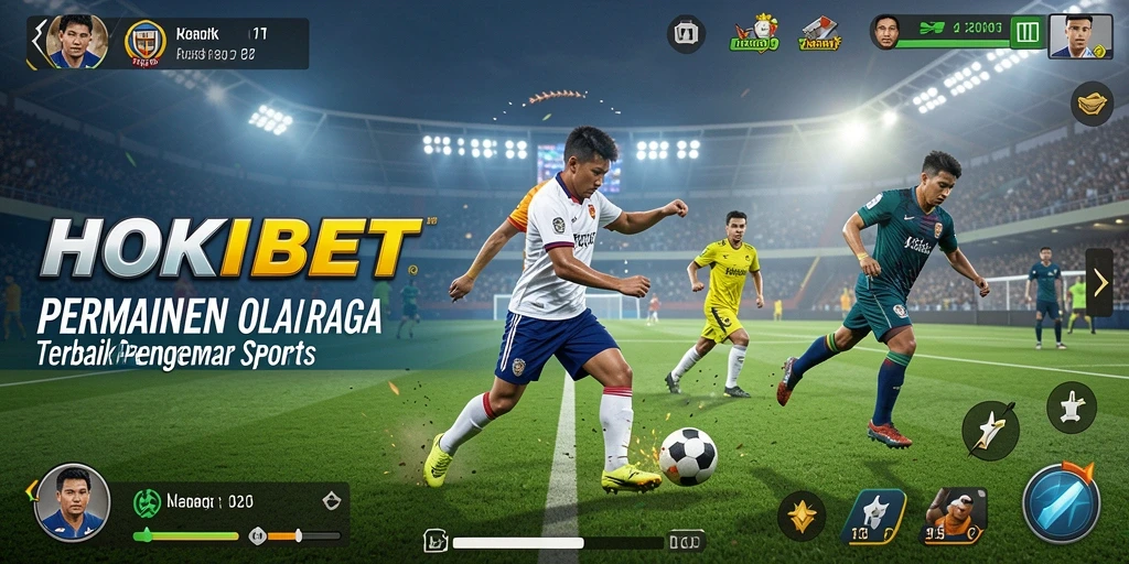 Screenshot HOKIBET menampilkan gameplay yang mendebarkan pada aplikasi Sports.