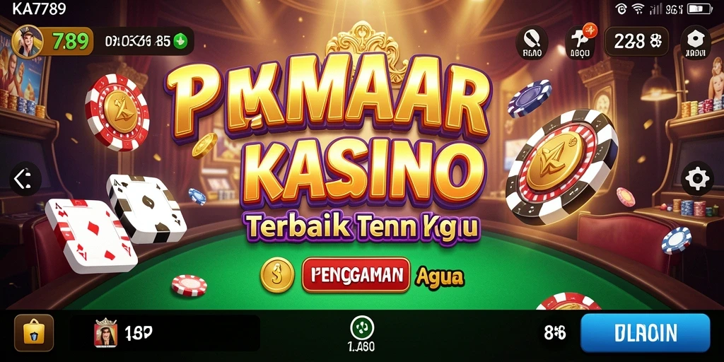 Tampilan gameplay menarik KA789 yang menggambarkan suasana Kasino.