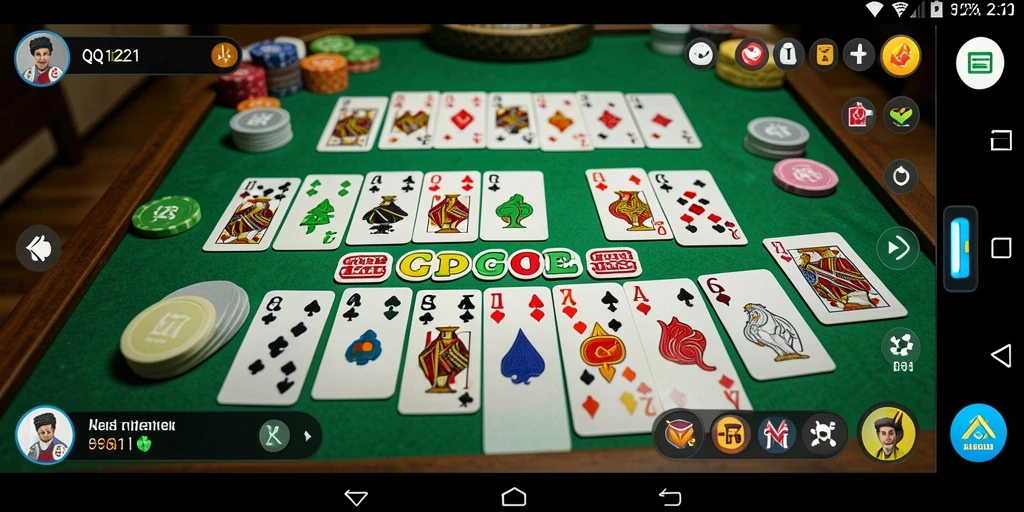 Mainkan Gaple seru di QQ1221 dengan teman-teman.