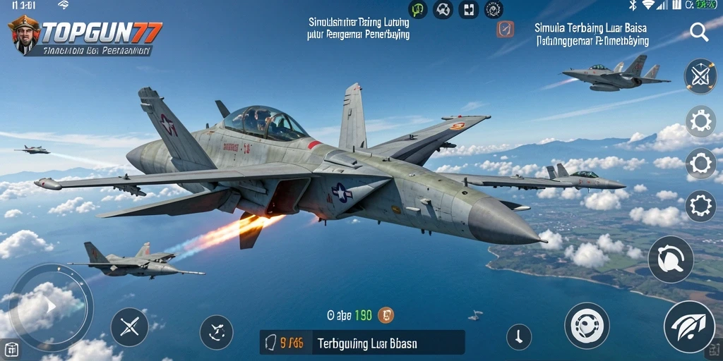 Gameplay TOPGUN77 yang mendebarkan dan realistis.