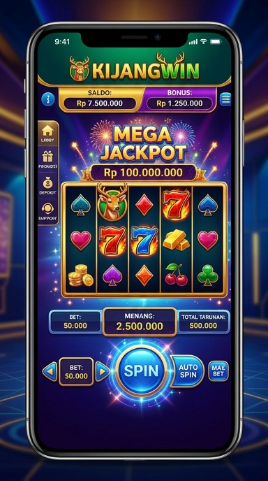Antarmuka pengguna kijangwin yang sederhana dan efektif.